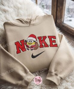 Minion Bob Santa Claus Embroidered Sweatshirt, Minions Movie Characters Embroidered Shirt, Best Christmas Gift 1 Minion Bob Santa Claus Embroidered Sweatshirt, Minions Movie Characters Embroidered Shirt, Best Christmas Gift (1)