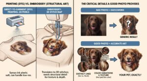 Why the Photo Matters So Much for Embroidery