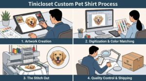 The Design and Embroidery Process at Tinicloset