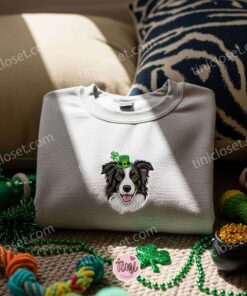 Personalized Custom Cat Hoodie, Embroidered Dog Face Sweatshirt, Custom Pet T shirt, Embroidered Meow Cat Shirt