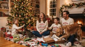 5 Ways to Include Your Pets in Your Family Christmas Photos (3) 5 Ways to Include Your Pets in Your Family Christmas Photos (3)
