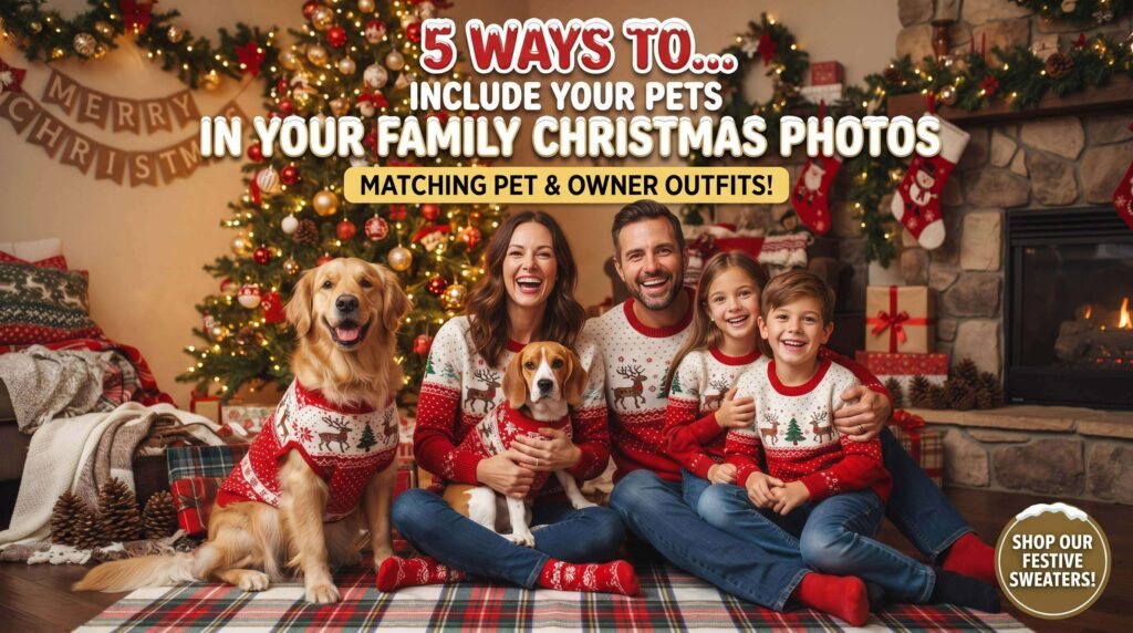 5 Ways to Include Your Pets in Your Family Christmas Photos 1 5 Ways to Include Your Pets in Your Family Christmas Photos (6)