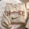 Trout Fish Embroidered Sweatshirt, Animal Embroidered Shirt, The Ultimate Gift for Bass Fishing Enthusiasts