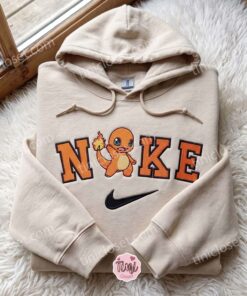 Charmander Anime Character Embroidered Sweatshirt, Vintage Varsity Style Crewneck, Just Because Gift For Him 3 Charmander Anime Character Embroidered Sweatshirt, Vintage Varsity Style Crewneck, Just Because Gift For Him (4)