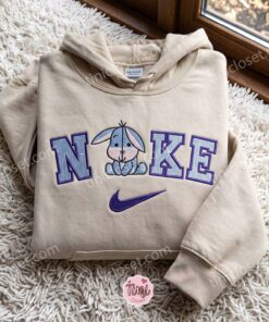 Cute Cartoon Eeyore Donkey Embroidered Sweatshirt, Disney Embroidered Hoodie, Cozy Gifts For Girlfriend 1 Cute Cartoon Eeyore Donkey Embroidered Sweatshirt, Disney Embroidered Hoodie, Cozy Gifts For Girlfriend (1)
