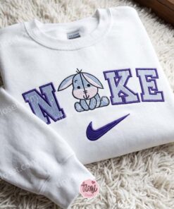 Cute Cartoon Eeyore Donkey Embroidered Sweatshirt, Disney Embroidered Hoodie, Cozy Gifts For Girlfriend 3 Cute Cartoon Eeyore Donkey Embroidered Sweatshirt, Disney Embroidered Hoodie, Cozy Gifts For Girlfriend (4)