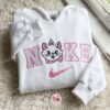 Cute Marie Cat Embroidered Hoodie, The Aristocats Cartoon Embroidered Sweatshirt, Best Gift for Girlfriend