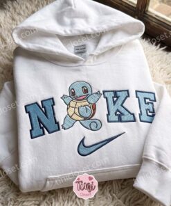 Squirtle Embroidered Sweatshirt, Pokemon Embroidered Hoodie, Unique Gifts for Family 2 Squirtle Embroidered Sweatshirt, Pokemon Embroidered Hoodie, Unique Gifts for Family (1) 9