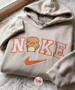 Charmander Pokemon Embroidered T-shirt, Anime Fire Lizard Embroidered Crewneck, Matching Hoodies & Sweatshirts for Couples 2 Charmander Pokemon Embroidered T shirt, Anime Fire Lizard Embroidered Crewneck, Matching Hoodies & Sweatshirts for Couples (2)