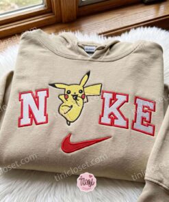 Smiling Pikachu Embroidered Sweatshirt, Pokemon Anime T-shirt, Just Because Gift For Him, Cozy Gifts For Girlfriend 1 Smiling Pikachu Embroidered Sweatshirt, Pokemon Anime T shirt, Just Because Gift For Him, Cozy Gifts For Girlfriend (2)