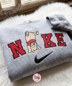 Happy Winnie Pooh Embroidered Sweatshirt, Disney Embroidered T-shirt, Just Because Gift For Him, Cozy Gifts For Girlfriend 1 Happy Winnie Pooh Embroidered Sweatshirt, Disney Embroidered T shirt, Just Because Gift For Him, Cozy Gifts For Girlfriend (1)