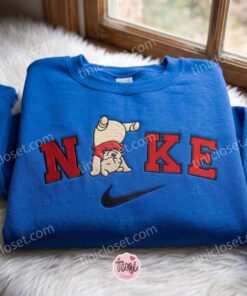 Happy Winnie Pooh Embroidered Sweatshirt, Disney Embroidered T-shirt, Just Because Gift For Him, Cozy Gifts For Girlfriend 2 Happy Winnie Pooh Embroidered Sweatshirt, Disney Embroidered T shirt, Just Because Gift For Him, Cozy Gifts For Girlfriend (3)