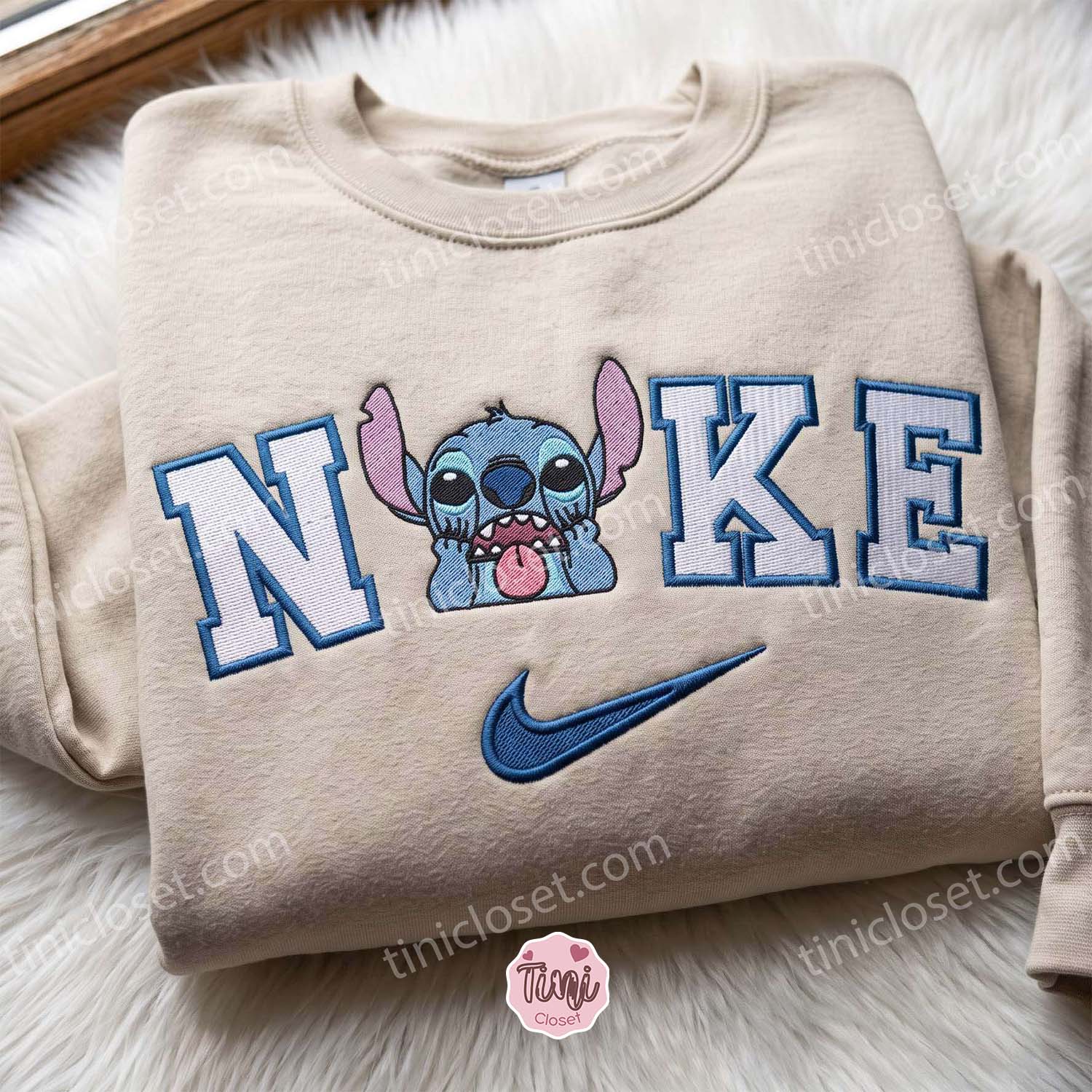 Funny Stitch Embroidered Sweatshirt, Disney Cartoon Character Crewneck, Cozy Unisex Pullover, Boyfriend Hoodie Gift Funny Stitch Embroidered Sweatshirt, Disney Cartoon Character Crewneck, Cozy Unisex Pullover, Boyfriend Hoodie Gift