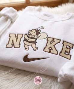 Winnie Pooh Honey Bear Embroidered Sweatshirt, Long Distance Relationship Gift, Sending A Hug Gift, Miss You Gift For HimHer 2 Winnie Pooh Honey Bear Embroidered Sweatshirt, Long Distance Relationship Gift, Sending A Hug Gift, Miss You Gift For HimHer (2)