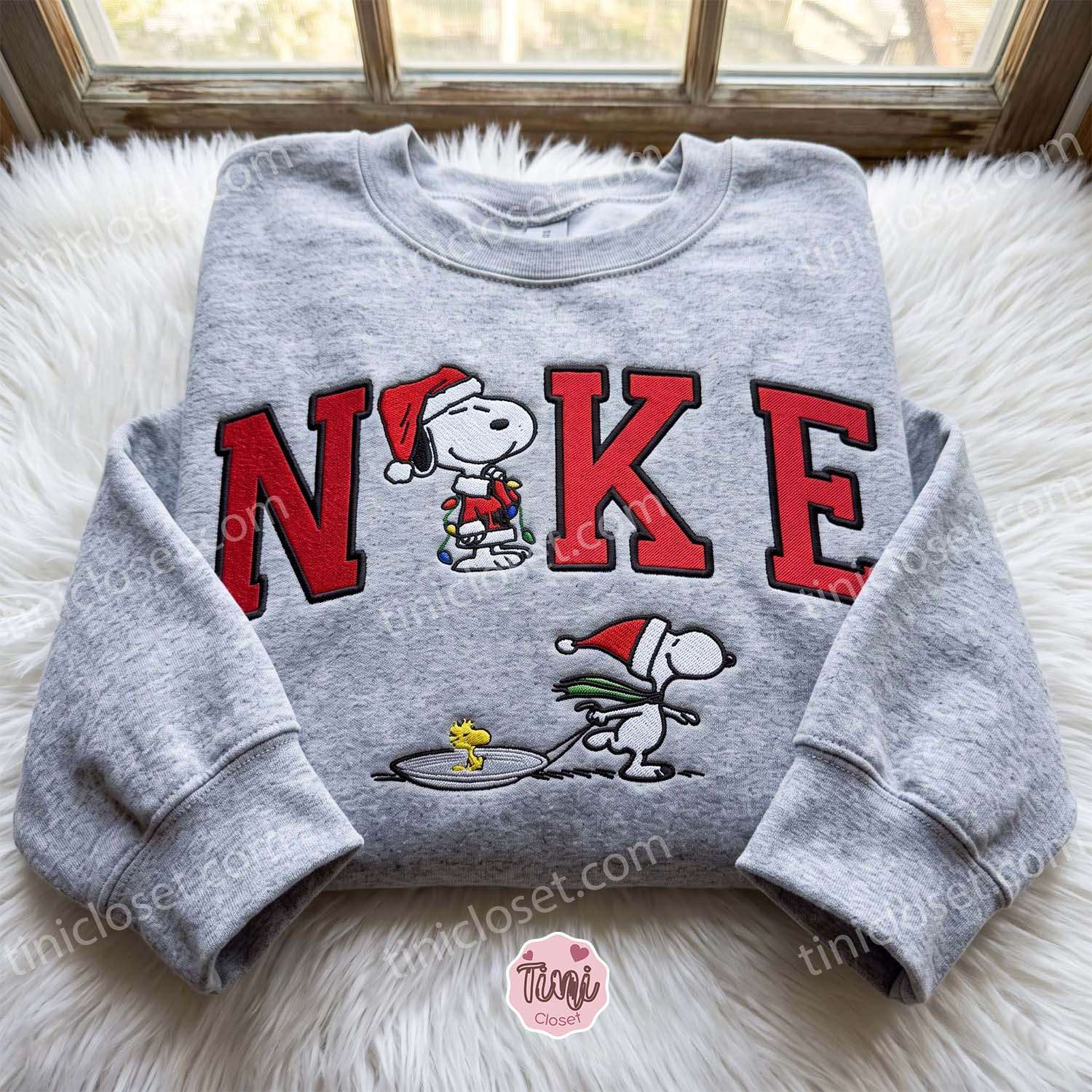 Snoopy Sledding Embroidered Sweatshirt, Cozy Gifts For Girlfriend, Boyfriend Hoodie Gift, Christmas Gifts for Family Snoopy Sledding Embroidered Sweatshirt, Cozy Gifts For Girlfriend, Boyfriend Hoodie Gift, Christmas Gifts for Family
