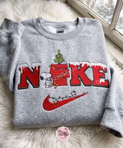 Snoopy Christmas Doghouse Embroidered Sweatshirt, Christmas Holiday Embroidered Hoodie, Cozy Gifts For Girlfriend, Just Because Gift For Him 2 Snoopy Christmas Doghouse Embroidered Sweatshirt, Christmas Holiday Embroidered Hoodie, Cozy Gifts For Girlfriend, Just Because Gift For Him (2)
