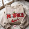 Snoopy Christmas Doghouse Embroidered Sweatshirt, Christmas Holiday Embroidered Hoodie, Cozy Gifts For Girlfriend, Just Because Gift For Him