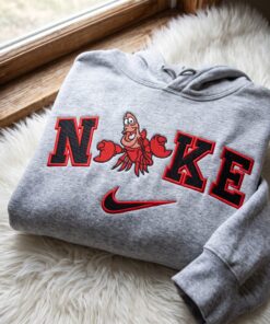 Sebastian Crab The Little Mermaid Embroidered Shirt, Disney Embroidered Sweatshirt, Cartoon Embroidered Hoodie 1 Sebastian Crab The Little Mermaid Embroidered Shirt, Disney Embroidered Sweatshirt, Cartoon Embroidered Hoodie (1)