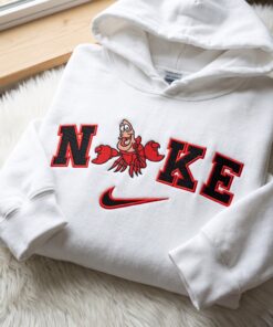 Sebastian Crab The Little Mermaid Embroidered Shirt, Disney Embroidered Sweatshirt, Cartoon Embroidered Hoodie 2 Sebastian Crab The Little Mermaid Embroidered Shirt, Disney Embroidered Sweatshirt, Cartoon Embroidered Hoodie (2)
