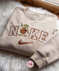 Fred Flintstone from The Flintstones Embroidered Crewneck, Cartoon Embroidered Hoodie, Just Because Gift For Him 1 Fred Flintstone from The Flintstones Embroidered Crewneck, Cartoon Embroidered Hoodie, Just Because Gift For Him (1)
