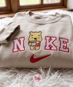 Winnie Pooh Embroidered Crewneck, Disney Embroidered Hoodie, Just Because Gift For Him, Cozy Gifts For Girlfriend 2 Winnie Pooh Embroidered Crewneck, Disney Embroidered Hoodie, Just Because Gift For Him, Cozy Gifts For Girlfriend (3)