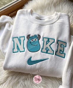 Sulley Embroidered Crewneck, Disney Embroidered Hoodie, Just Because Gift For Him, Cozy Gifts For Girlfriend 2 Sulley Embroidered Crewneck, Disney Embroidered Hoodie, Just Because Gift For Him, Cozy Gifts For Girlfriend (2)