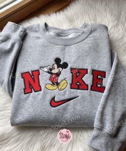 Mickey Embroidered Hoodie, Disney Embroidered Sweatshirt, Just Because Gift For Him, Cozy Gifts For Girlfriend 2 Mickey Embroidered Hoodie, Disney Embroidered Sweatshirt, Just Because Gift For Him, Cozy Gifts For Girlfriend (2)