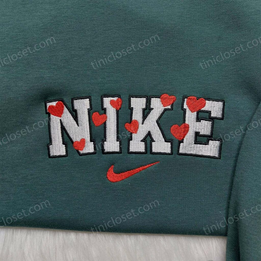 nike love heart trainers