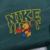 Winnie the Pooh Embroidered Hoodie, Custom Disney Streetwear, Bestie Matching Shirts