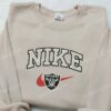 Las Vegas Raiders Embroidered Sweatshirt, NBA Embroidered Shirt, Best Sports Gift Idea