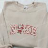 Santa Claus Embroidered Sweatshirt, Christmas Embroidered Shirt, Best Christmas Gift Ideas