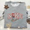 Chibi Spider-Man Xmas Embroidered Sweatshirt, Movie Characters Embroidered Shirt, Best Christmas Gift Ideas