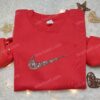 San Francisco 49ers Embroidered Sweatshirt, NFL Embroidered Hoodie, Best Sports Gift Idea