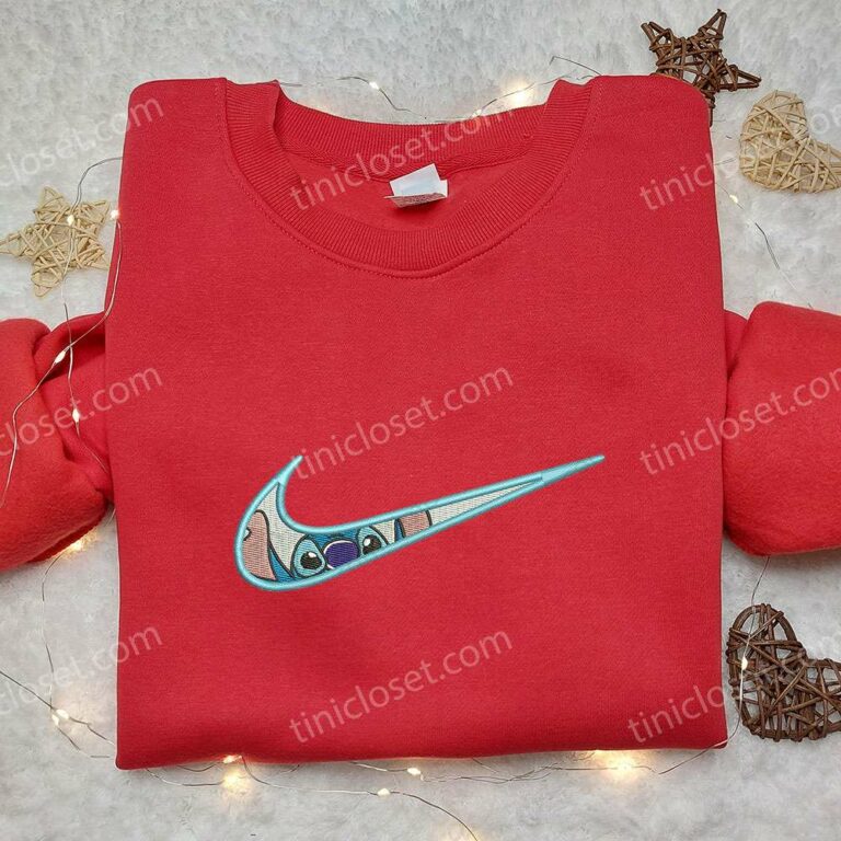 stitched nike sweatshirt