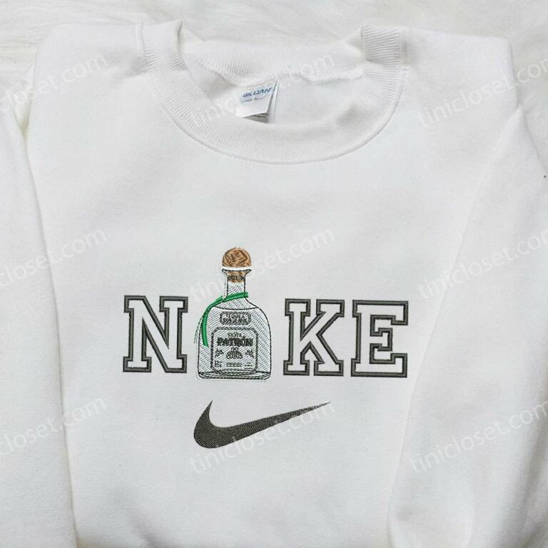 stitched nike sweatshirt