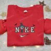 Chloe Halloween x Nike Embroidered Hoodie, The Bluey Embroidered Shirt, Nike Inspired Embroidered Shirt