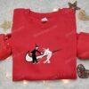 Koko The Clown x Nike Embroidered Hoodie, Nike Inspired Embroidered Shirt, Best Halloween Gift Ideas