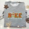 Xmas Grinch Embroidered Hoodie, Movie Embroidered Shirt, Best Christmas Gift Ideas