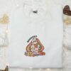 Boo Ghost Reading Booooks Embroidered Shirt, Halloween Embroidered Shirt, Best Halloween Gift Ideas