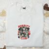 Horrify Club Embroidered Sweatshirt, Halloween Embroidered Shirt, Best Halloween Gift Ideas