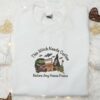 This Witch Needs Coffee Before Any Hocus Pocus Embroidered Shirt, Halloween Embroidered Shirt, Best Halloween Gifts for Family