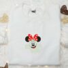 Boo Minnie Embroidered Shirt, Disney Halloween Embroidered Shirt, Best Halloween Gift Ideas