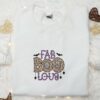 Fab Boo Lous Leopard Halloween Embroidered Shirt, Halloween Embroidered Shirt, Best Halloween Gift Ideas