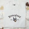Daisy Duck Maleficent Evil Est. 1955 Embroidered Sweatshirt, Halloween Embroidered Sweatshirt, Disney Embroidered Hoodie