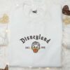 Donald Disneyland Halloween Est. 1955 Embroidered Sweatshirt, Disney Halloween Embroidered Hoodie, Halloween Shirt Ideas