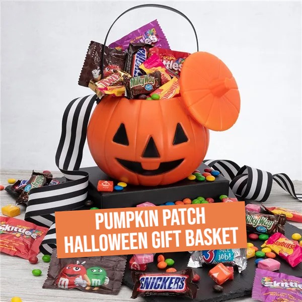 pumpkin patch halloween gift basket