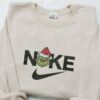 Grinch Xmas Movie Embroidered Sweatshirt, Movie Embroidered Shirt, Best Christmas Gift Ideas