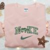 Bass Fish Embroidered Sweatshirt, Animal Embroidered Shirt, The Ultimate Gift for Bass Fishing Enthusiasts