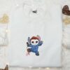 Halloween Michael Myers Stitch Embroidered Shirt, Disney Halloween Embroidered Shirt, Spirit Halloween Embroidered Tshirt