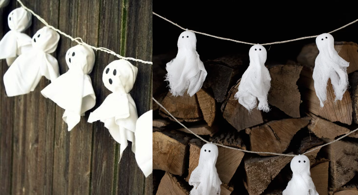 Ghost garland ideas